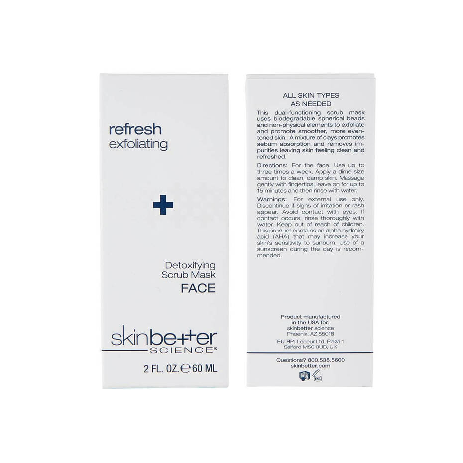Mască exfoliantă și detoxifiantă skinbetter Detoxifying Scrub Mask 60 ml