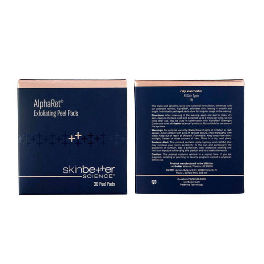 Dischete Exfoliante skinbetter AlphaRet Peel Pads 30 buc