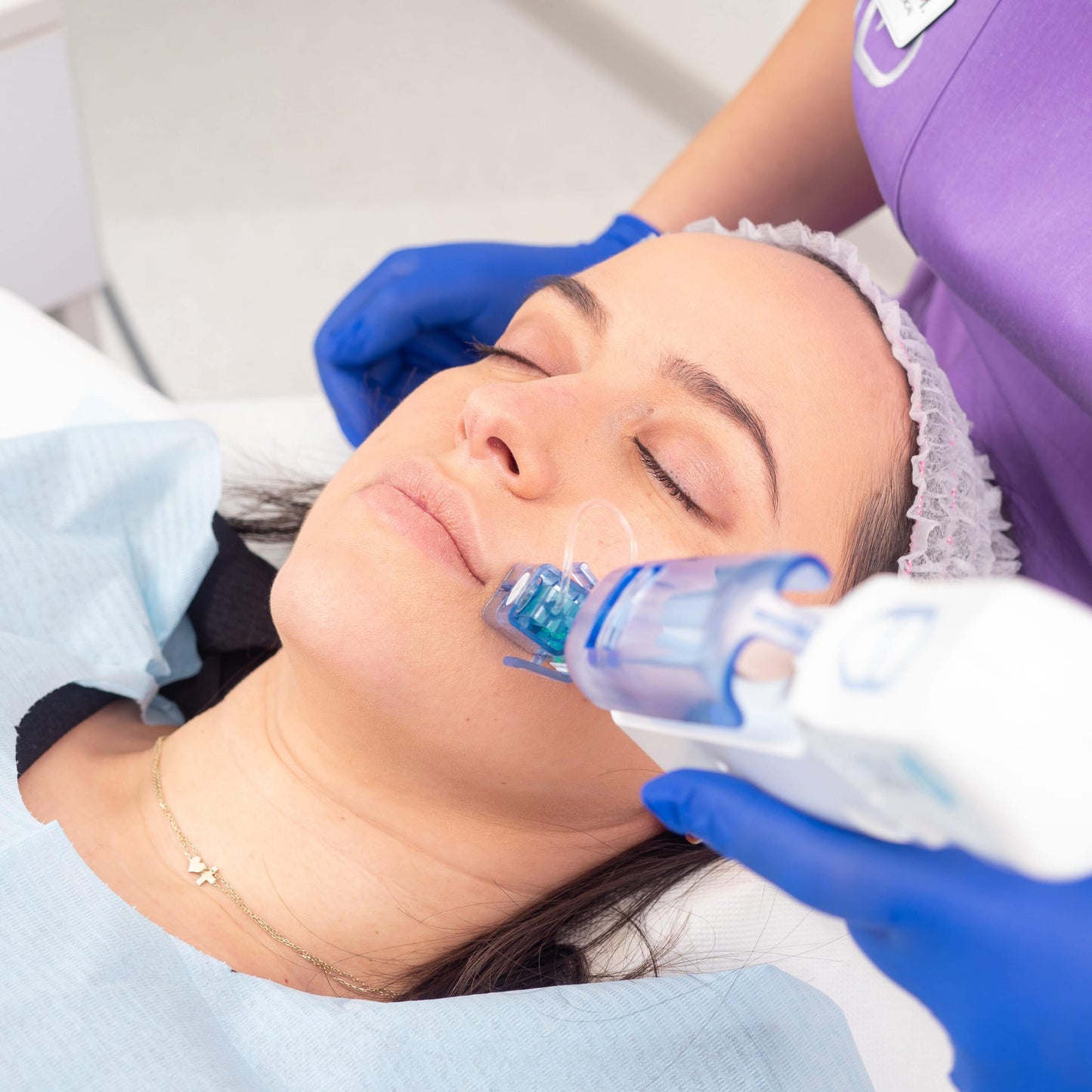 Mezoterapie Facială Noninvazivă SkinTera Elastic Lab pentru Piele Fermă și Hidratată
