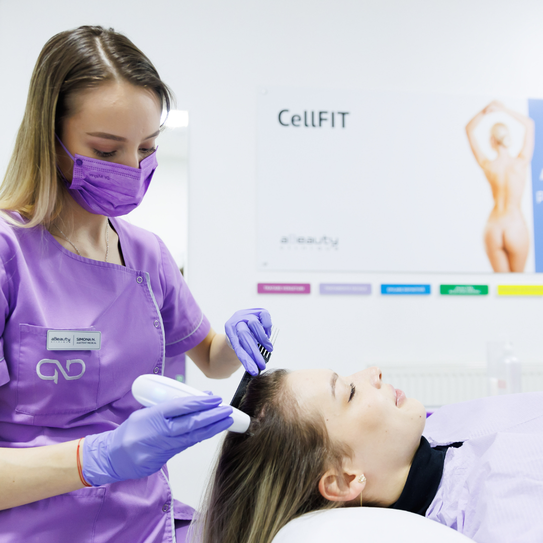 Tratament Alopecie Prostemics AAPE H – Regenerare Păr cu Exozomi