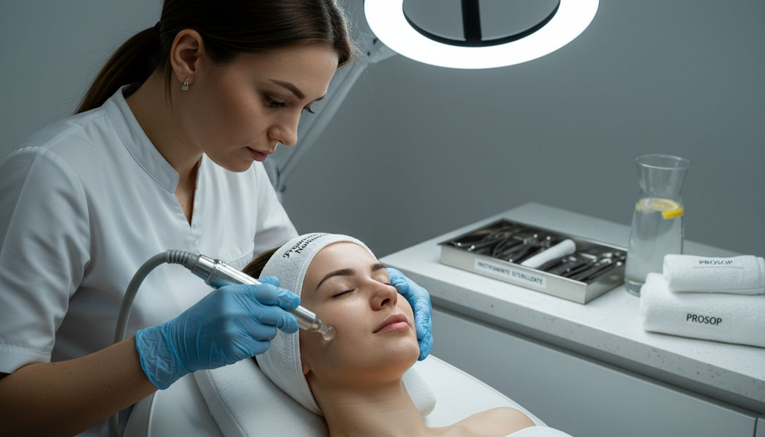 Specialist în realizarea procedurii de hidrodermabraziune facială