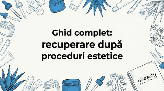 Titlul articolului este încadrat de ilustrații artistice cu tematică medicală și botanică, oferind un cadru decorativ aparte.