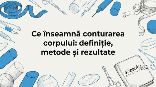 Schita cardului de titlu pentru blogul despre modelarea siluetei