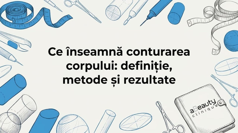 Schita cardului de titlu pentru blogul despre modelarea siluetei