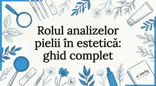 Imagine sugestivă pentru titlul articolului despre analiza pielii