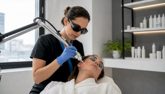 Tratament facial de rejuvenare cu laser CO2