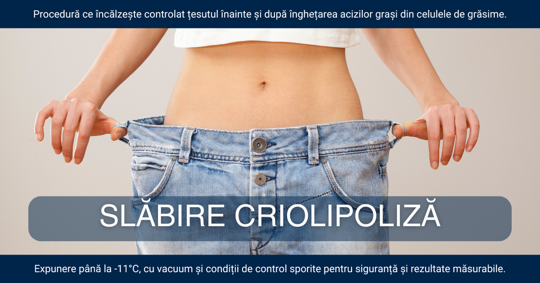 Mecanismul biologic al criolipolizei CryoLipo: cum elimină grăsimea la -11°C prin apoptoză celulară