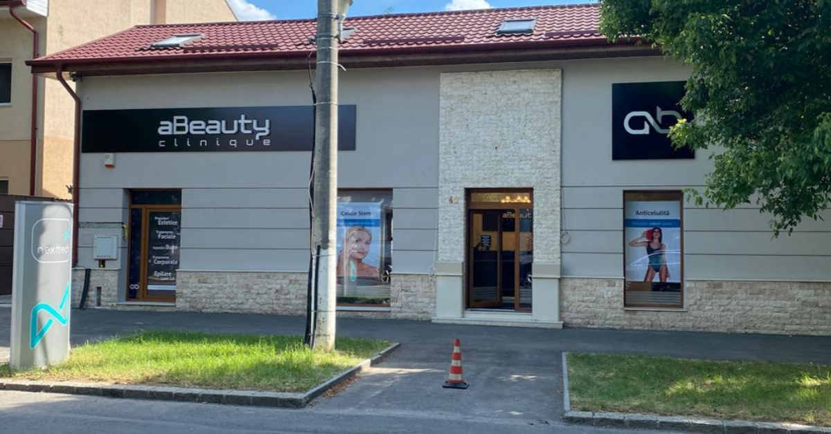 Clinică aBeauty Clinique ® Oradea - exteriorul sediului din Str. Nicolae Jiga 40