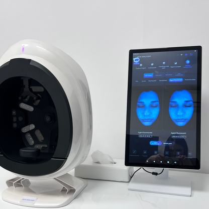 Analizor facial FaceMatrix pentru măsurarea hidratării, pigmentului și texturii pielii