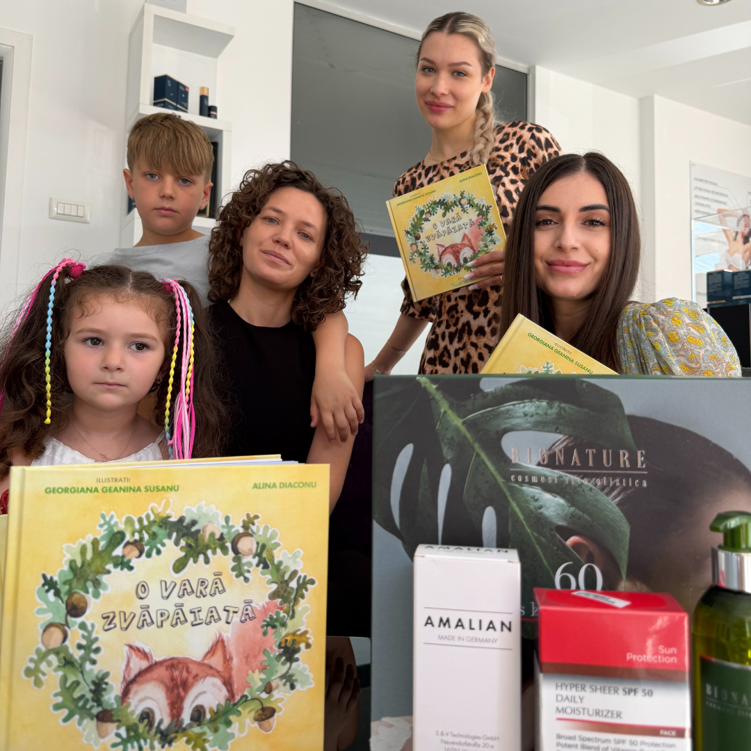 Pachet Vară Zvăpăiată: Carte + M.A.D. Hyper Sheer SPF 50 + Amalian Hair Booster
