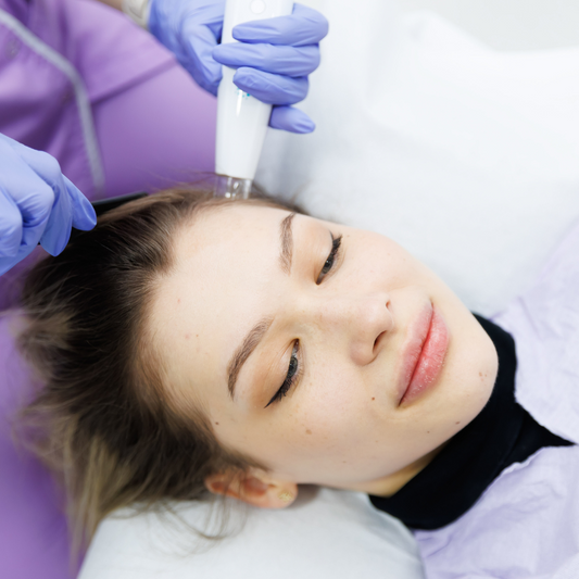 Tratament capilar cu microace pe scalp, într-o clinică aBeauty